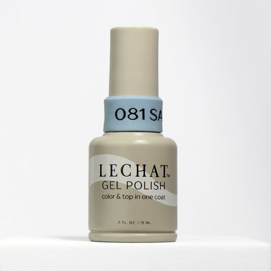 LECHAT Gel Polish Color & Top in One Coat Red October 0.5OZ -  LG081