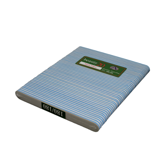 BEAUTY20 Regular Nail Files 7" - WHITE