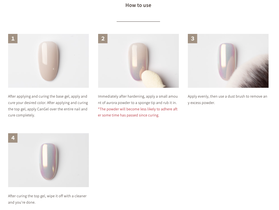 émena Aurora Powder (4 colors)