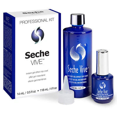 Seche Vive Instant Gel Effect Top Coat 4oz