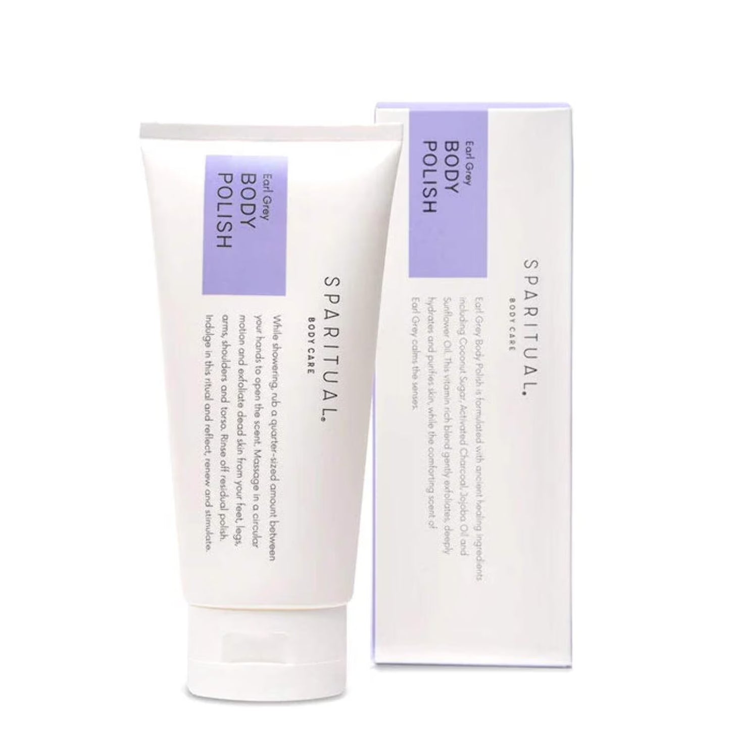 SPARITUAL Slow Beauty® Earl Grey Body Polish 6oz
