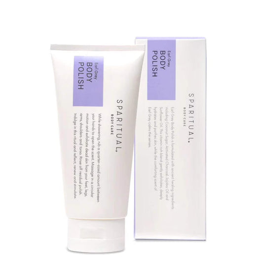 SPARITUAL Slow Beauty® Earl Grey Body Polish 6oz