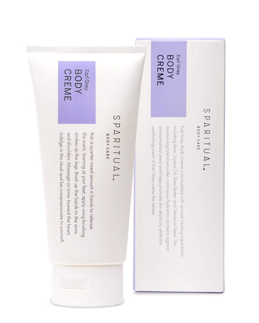 SPARITUAL Slow Beauty® Earl Grey Body Creme 6oz