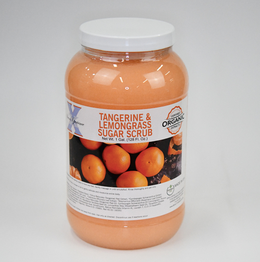 SCENT XPERIENCE Organic Spa Sugar Scrub - Tangerine & Lemongrass