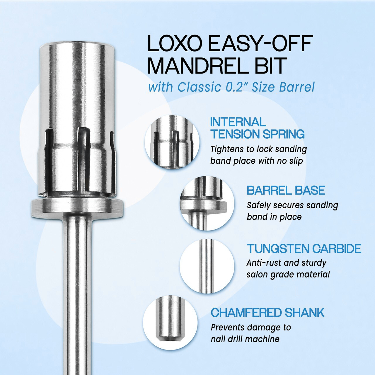 Easy Off Mandrel Bit