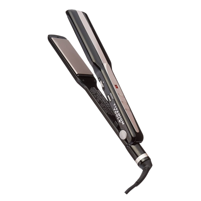 CONAIR PRO Titanium Tools Ceramic - 1 1/2" Turbocharged Flat Iron