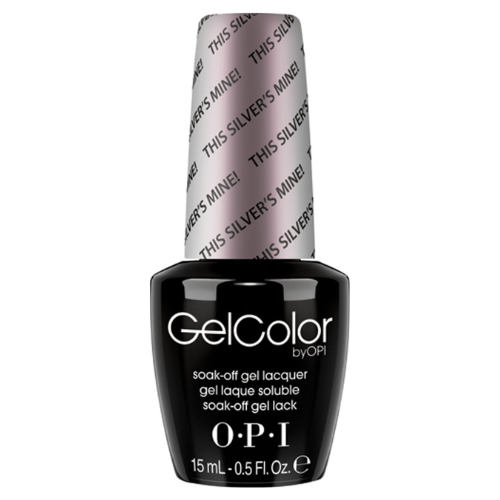 OPI Gel Color 0.5oz - This Silver's Mine! #GCT67