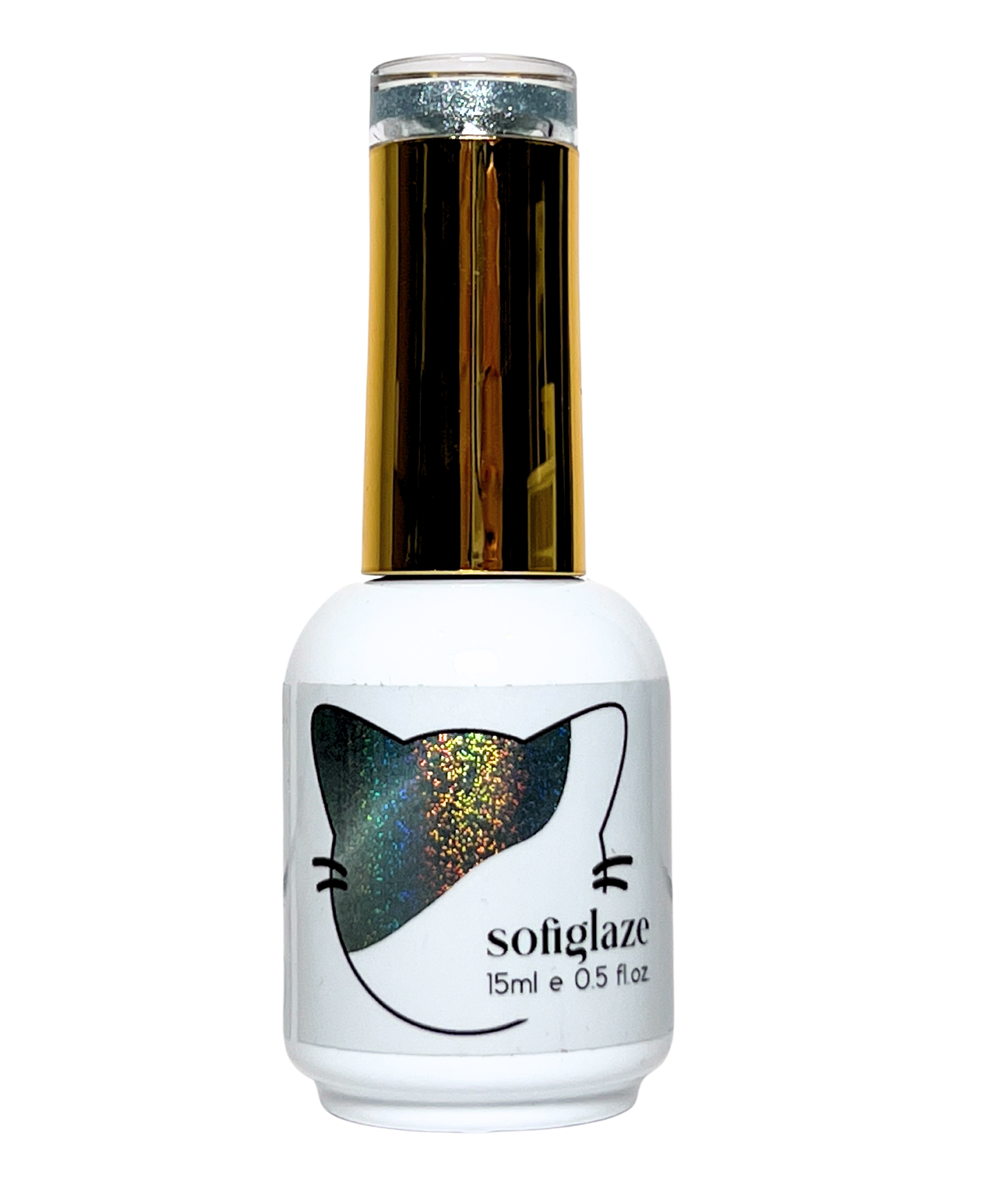 SOFIGLAZE Gel Color 0.5oz Pristine Halo Cat Eye - #NM002