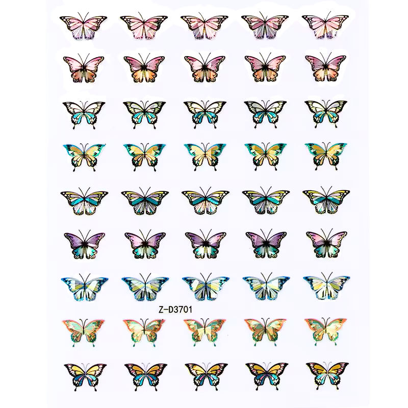 Butterfly Nail Stickers - No.1