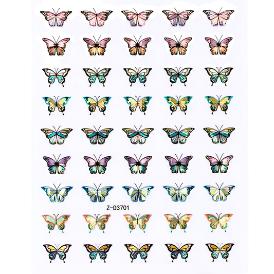 Butterfly Nail Stickers - No.1