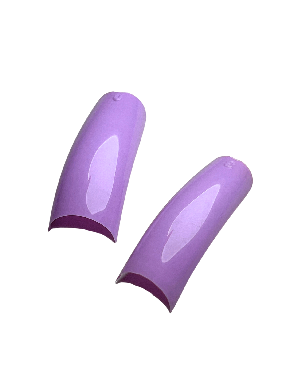 Color Nail Tips 550pc - Lavender