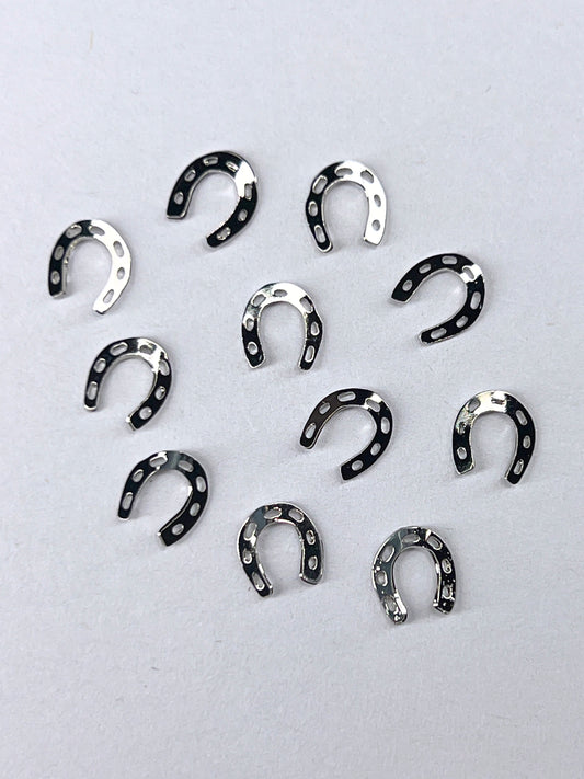 90's Silver Charms - Horseshoe