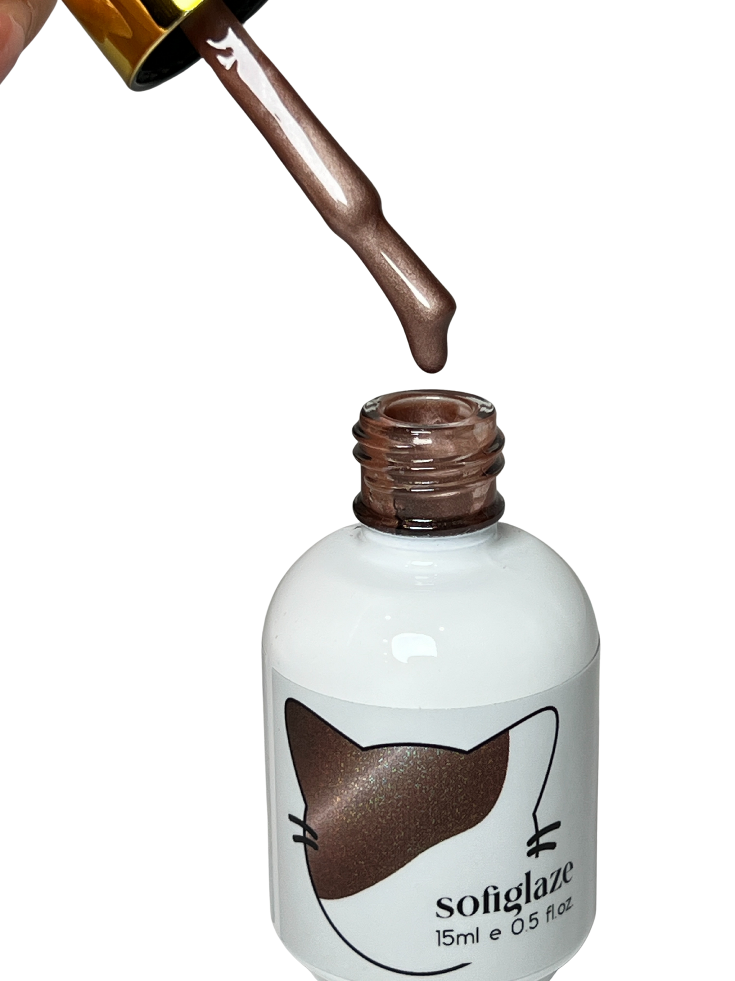 SOFIGLAZE Gel Color 0.5oz Water Drop Cat Eye - #WD007