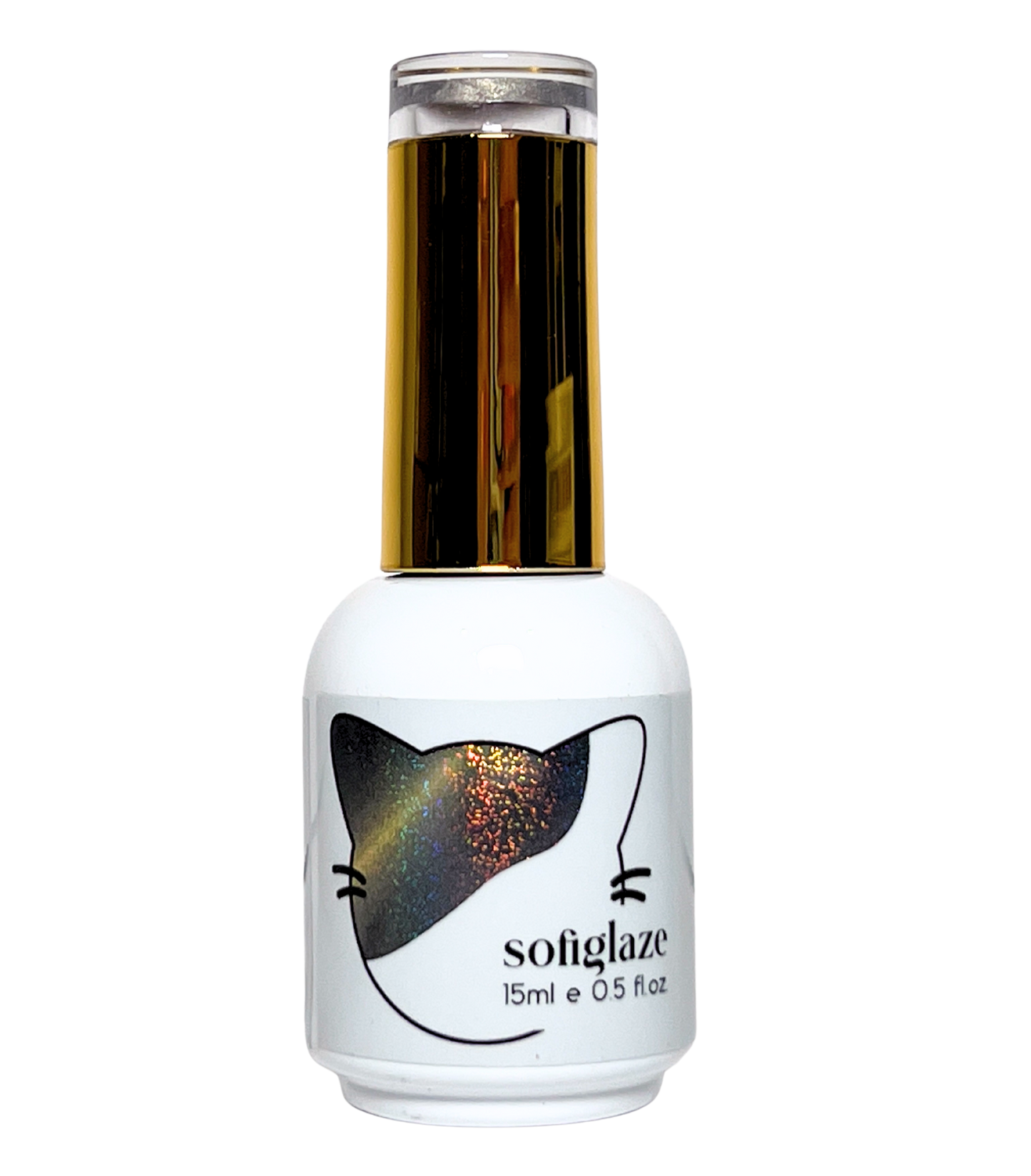 SOFIGLAZE Gel Color 0.5oz Pristine Halo Cat Eye - #GD010