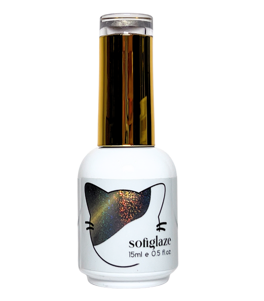 SOFIGLAZE Gel Color 0.5oz Pristine Halo Cat Eye - #GD010