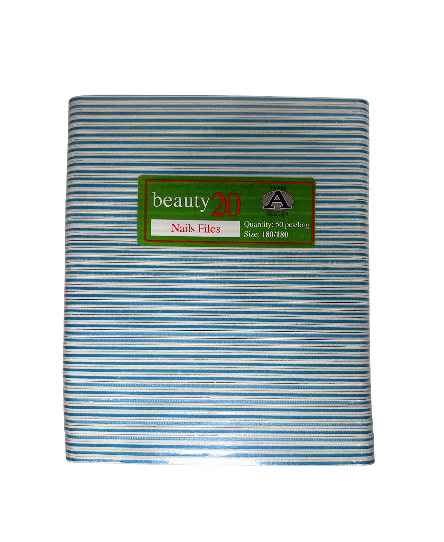 BEAUTY20 Regular Nail Files 7" - WHITE