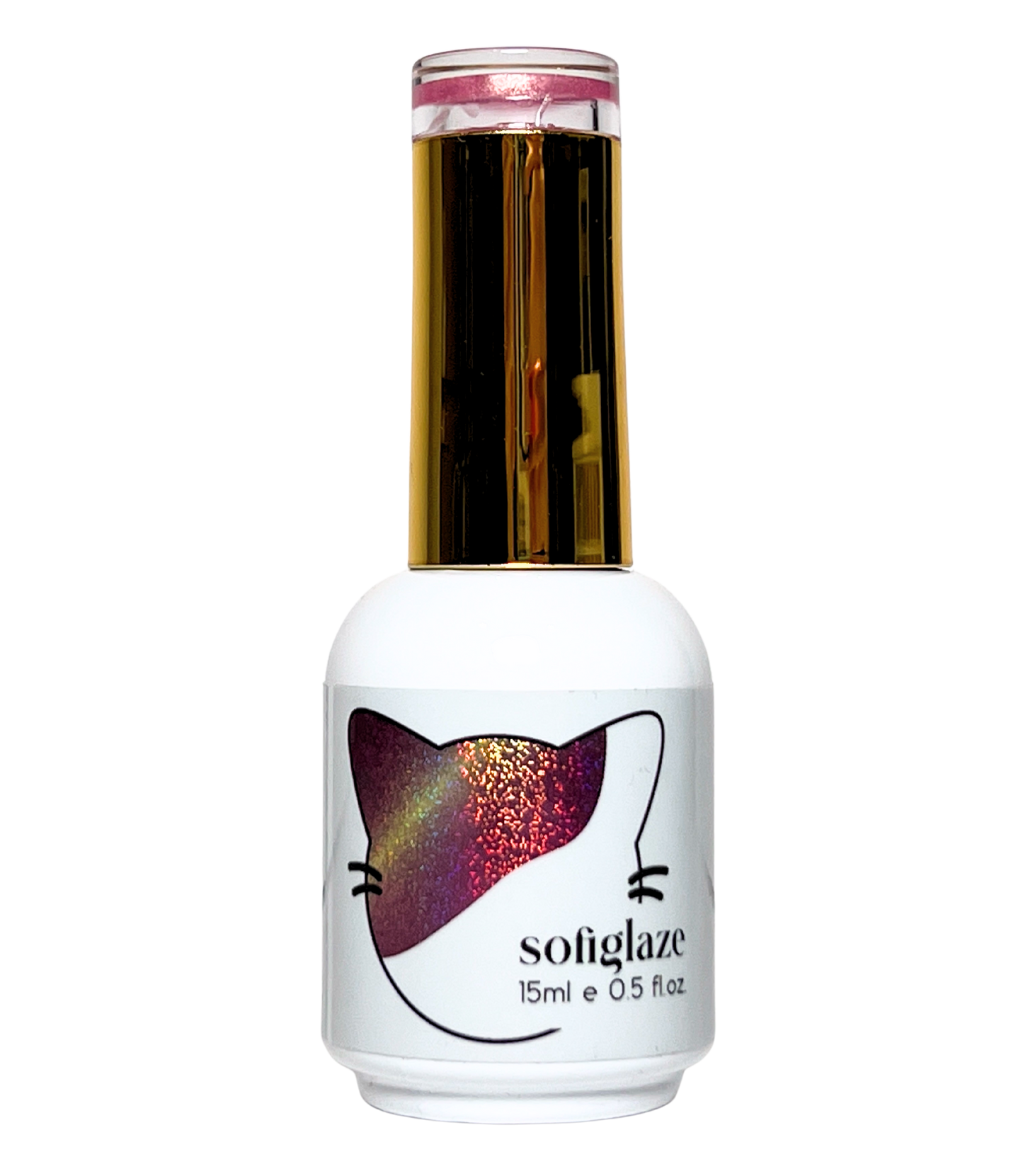 SOFIGLAZE Gel Color 0.5oz Pristine Halo Cat Eye - #GD007