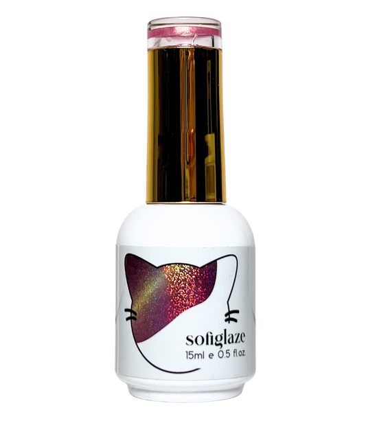 SOFIGLAZE Gel Color 0.5oz Pristine Halo Cat Eye - #GD007