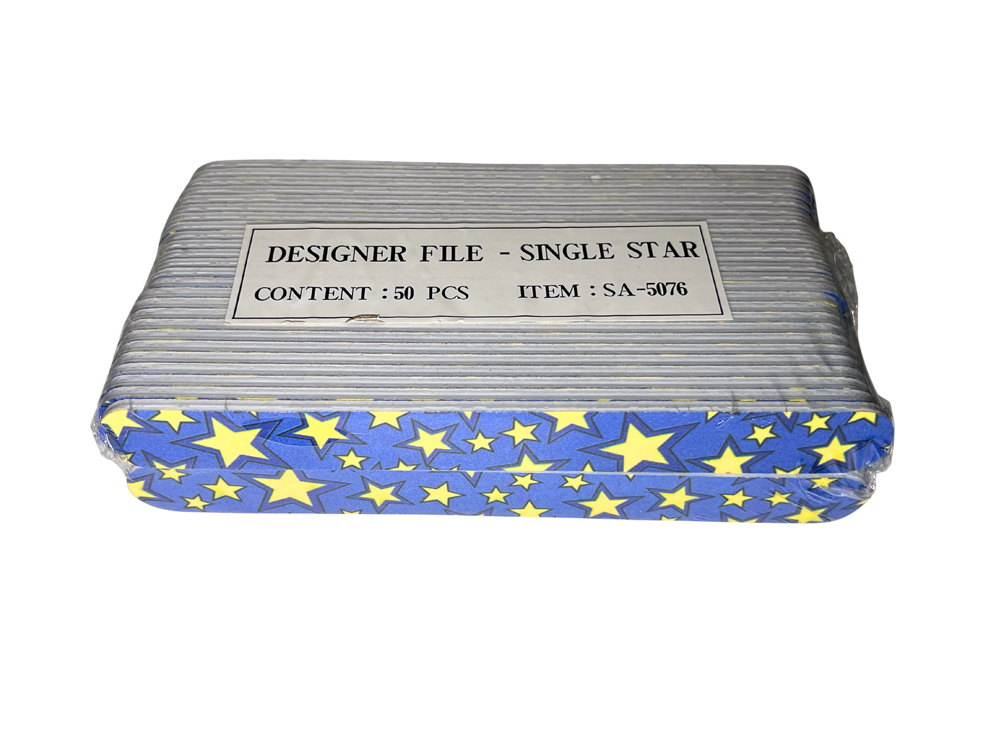 Design Nail Files 7" - STARS