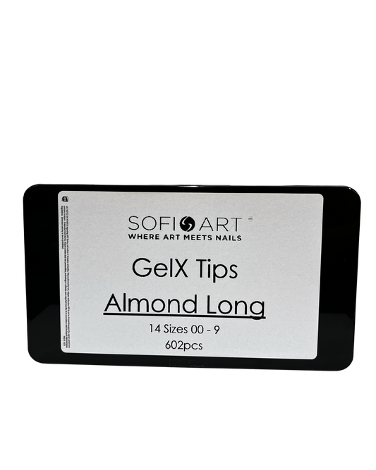 SOFI-ART Gel Tips 602 pcs - Almond Long