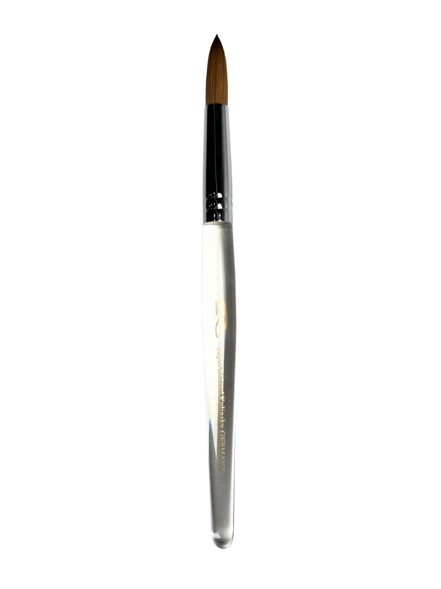 Super Roland Kolinsky Brush Germany (clear handle) - #18