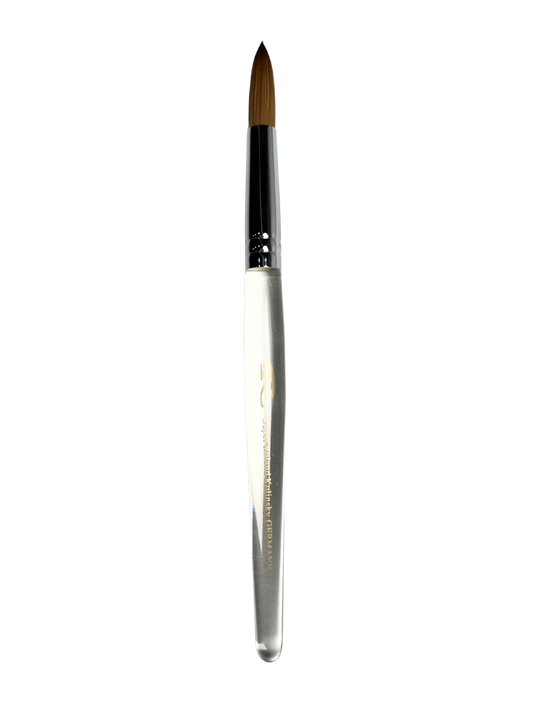 Super Roland Kolinsky Brush Germany (clear handle) - #18