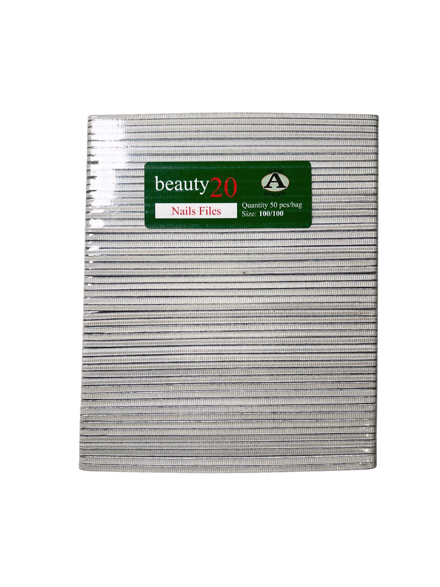 BEAUTY20 Jumbo Nail Files 7" - ZEBRA