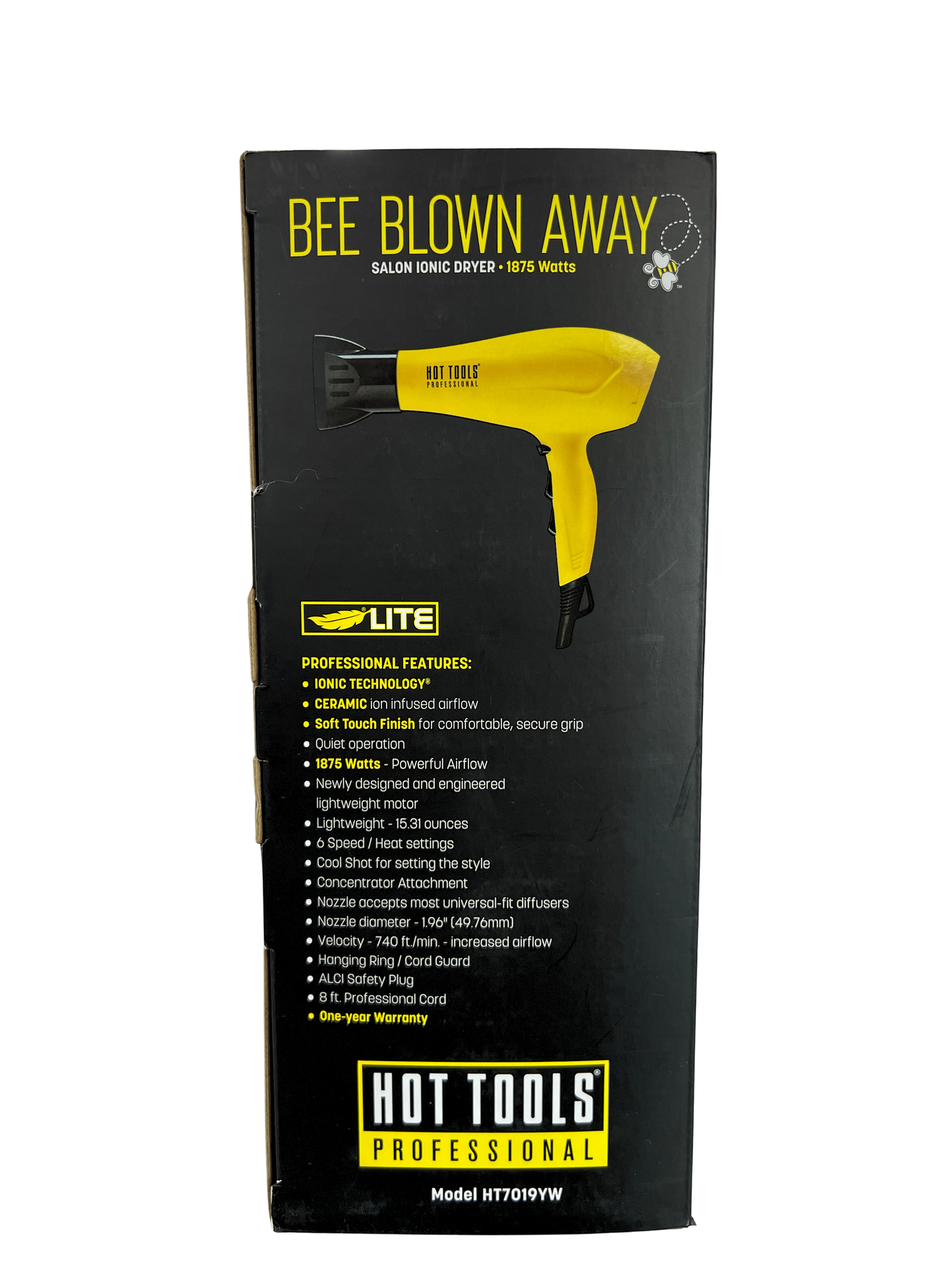 HOT TOOLS Professional Bee Blown Away Salon Ionic Dryer