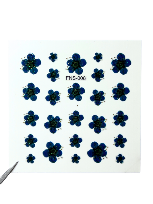 LECECIA Flower Nail Stickers - FNS-008