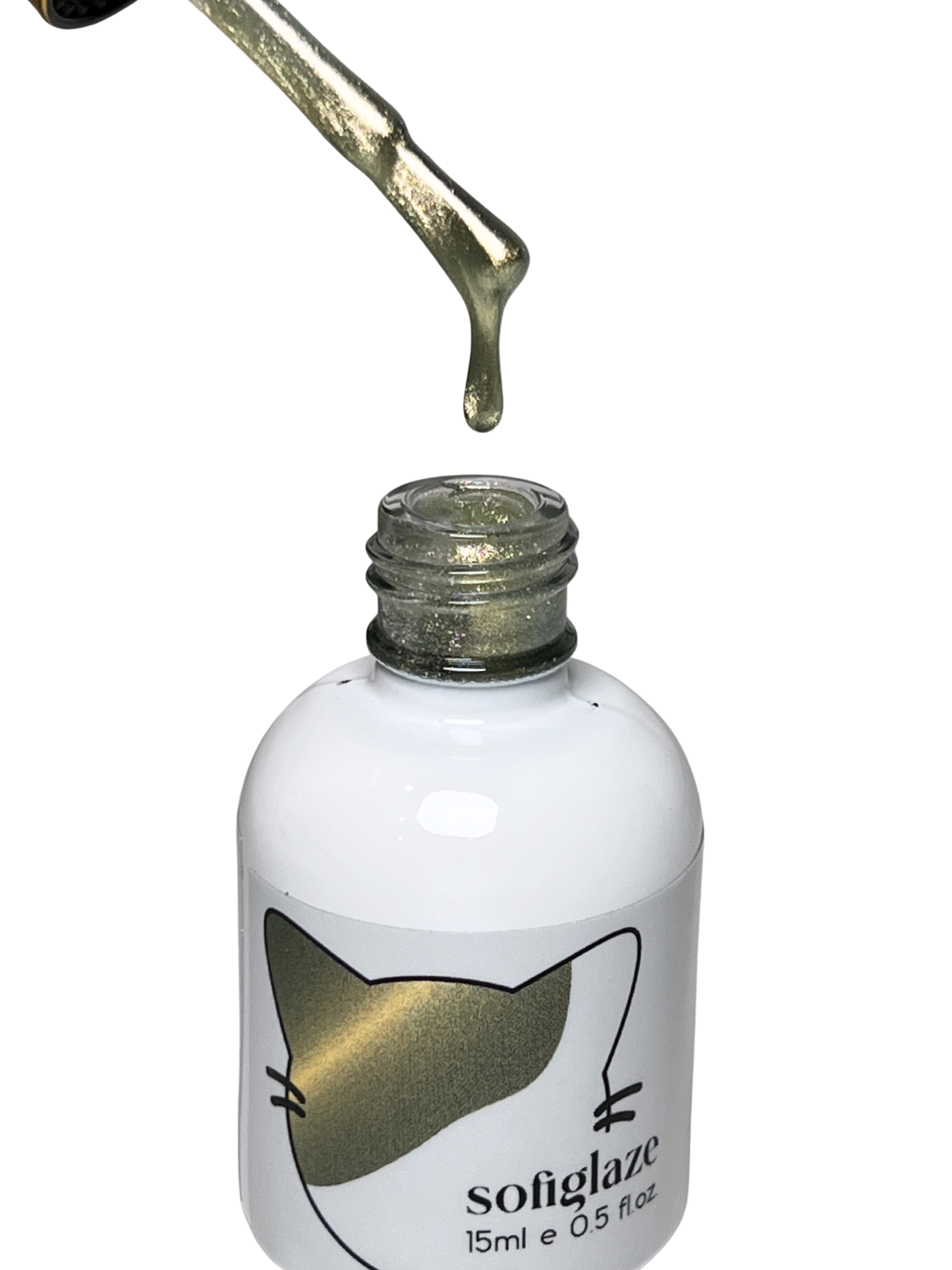 SOFIGLAZE Gel Color 0.5oz Pristine Halo Cat Eye - #GD012