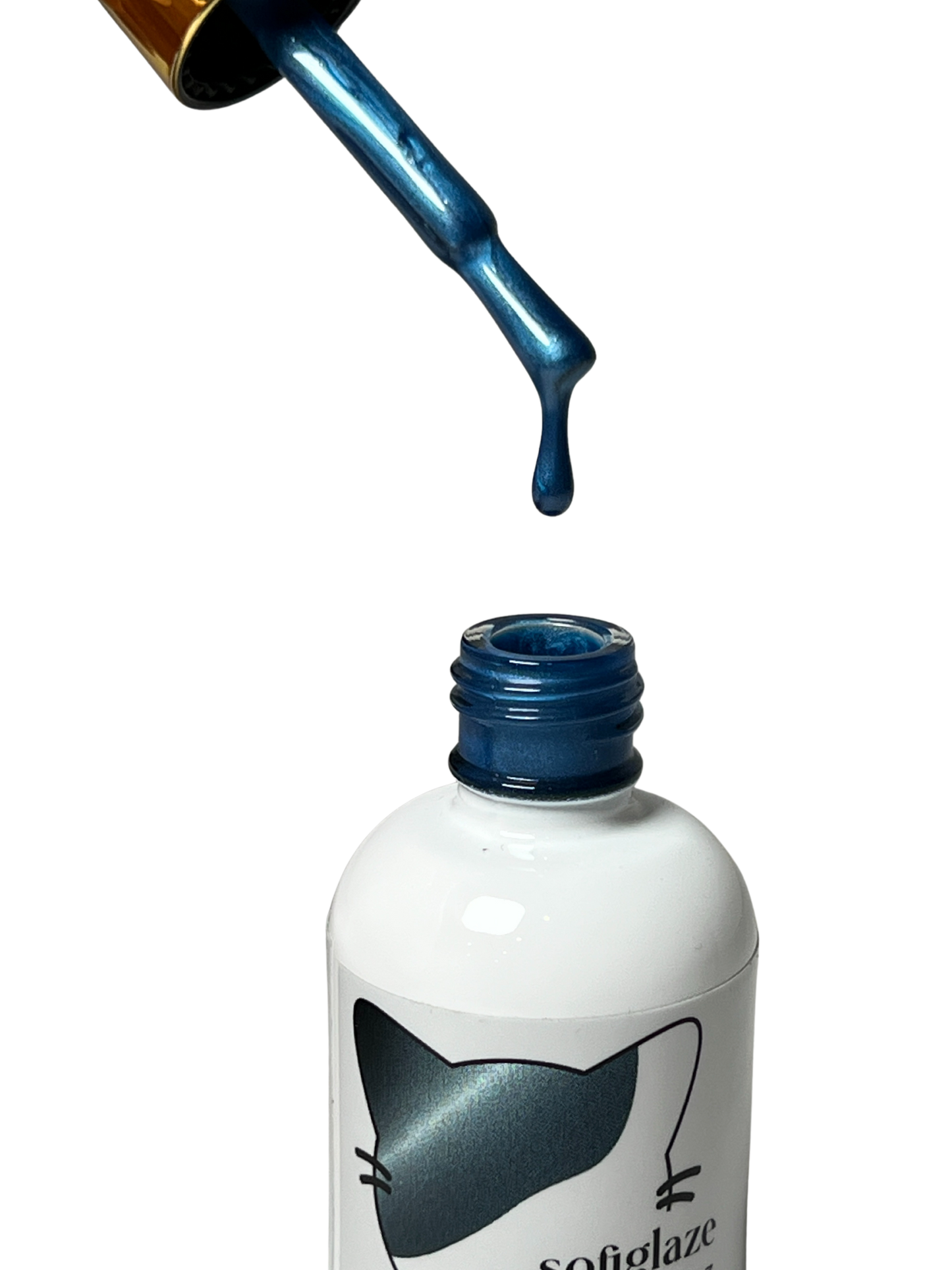 SOFIGLAZE Gel Color 0.5oz Water Drop Cat Eye - #WD014