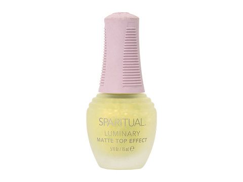 SPARITUAL Nourishing Vegan Nail Lacquer 0.5oz - Citrine Luminary Matte Top Effect #87002 image 0