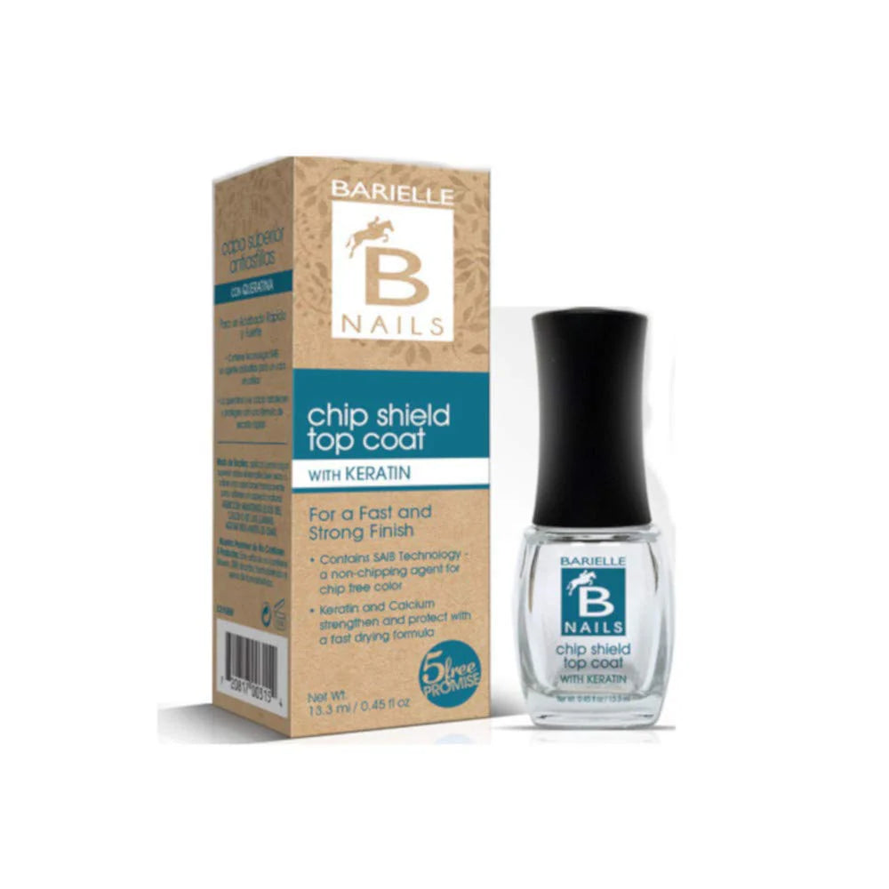 BARIELLE Chip Shield Top Coat With Keratin