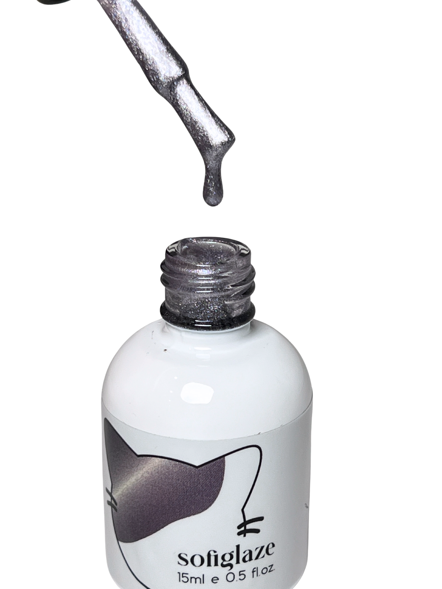 SOFIGLAZE Gel Color 0.5oz Pristine Halo Cat Eye - #NM003