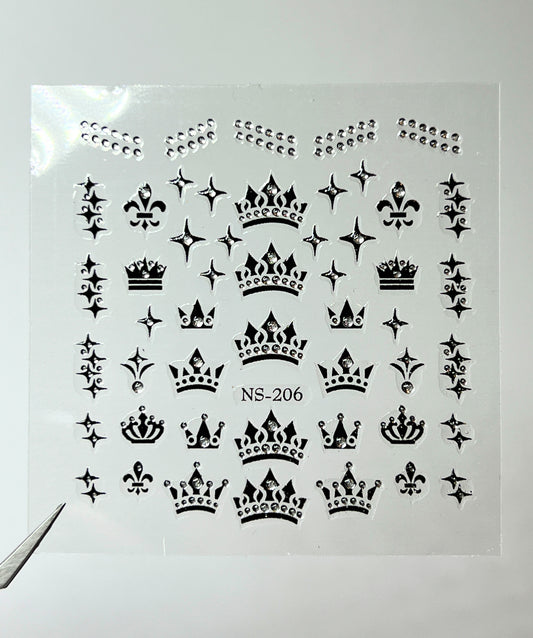 NAILIAN Professional Nail Art Stickers - NS-206