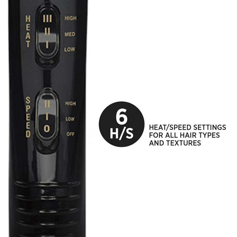 HOT TOOLS Professional Black Gold Ionic AC Motor Salon Dryer