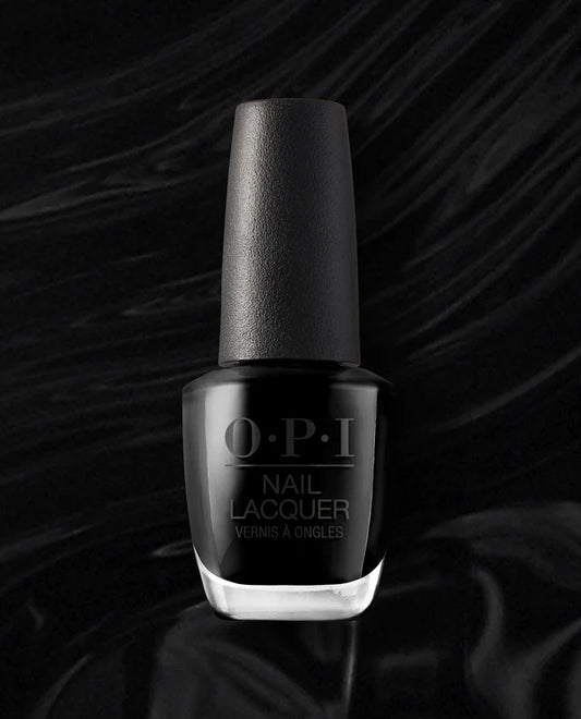 OPI Nail Lacquer 0.5oz - Black Onyx #NLT02