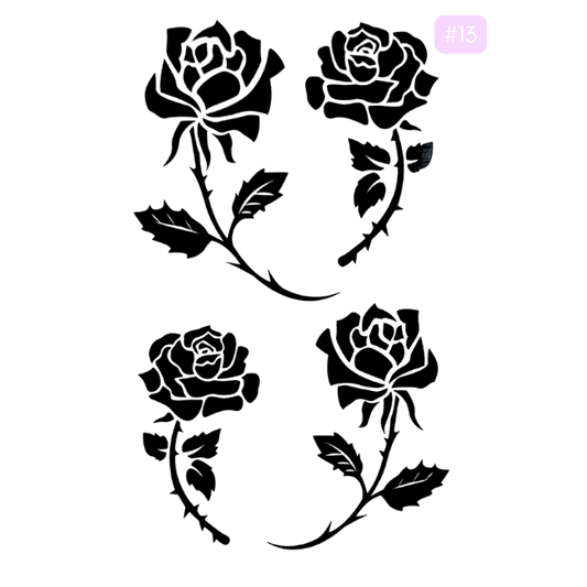 BarShe Temporary Body Tattoos - #013