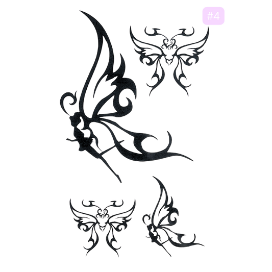 BarShe Temporary Body Tattoos - #004