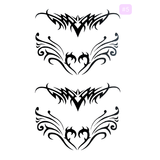 BarShe Temporary Body Tattoos - #005