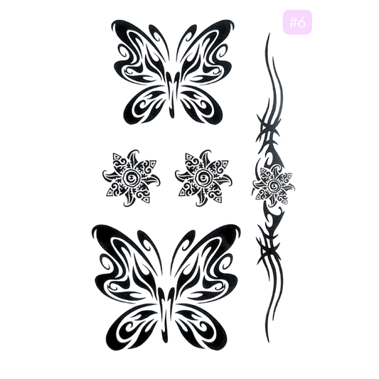 BarShe Temporary Body Tattoos - #006