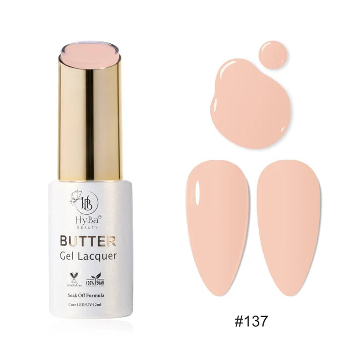 HYBA BEAUTY Butter Gel Polish 12ml - SERIES 14 (#131 - #140)