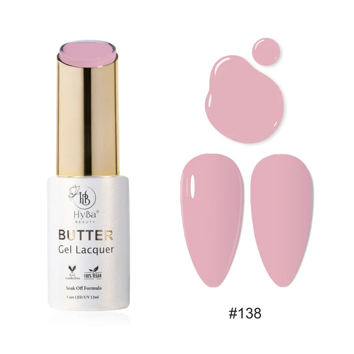 HYBA BEAUTY Butter Gel Polish 12ml - SERIES 14 (#131 - #140)