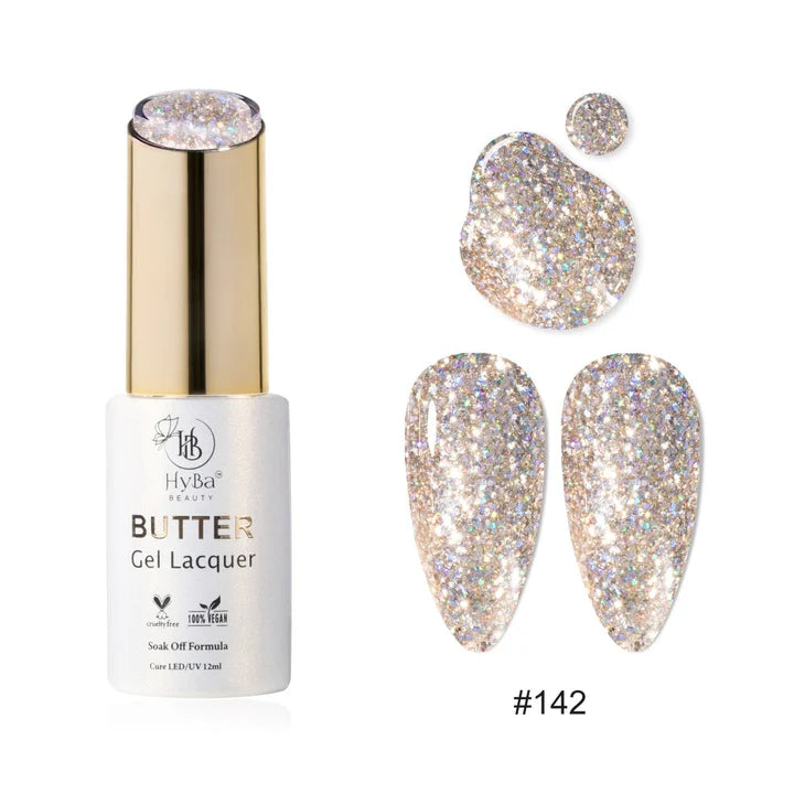 HYBA BEAUTY Butter Gel Polish 12ml - SERIES 15 (#141 - #150)