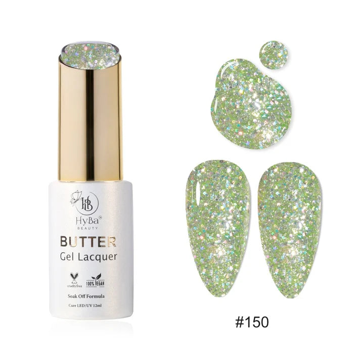HYBA BEAUTY Butter Gel Polish 12ml - SERIES 15 (#141 - #150)