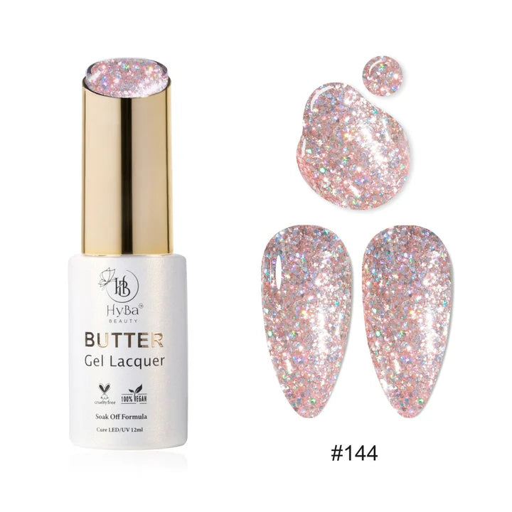 HYBA BEAUTY Butter Gel Polish 12ml - SERIES 15 (#141 - #150)
