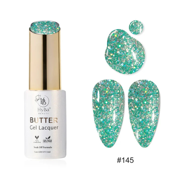HYBA BEAUTY Butter Gel Polish 12ml - SERIES 15 (#141 - #150)
