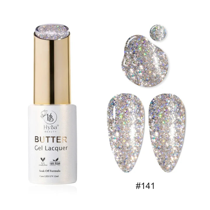 HYBA BEAUTY Butter Gel Polish 12ml - SERIES 15 (#141 - #150)