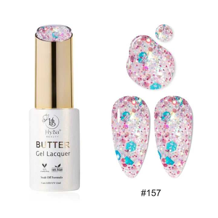 HYBA BEAUTY Butter Gel Polish 12ml - SERIES 16 (#151 - #160)