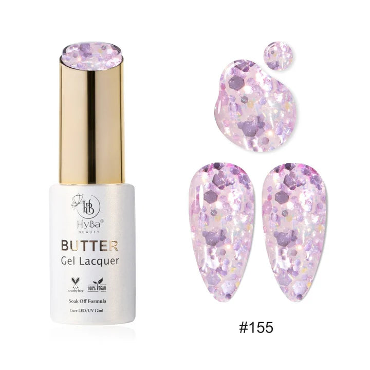HYBA BEAUTY Butter Gel Polish 12ml - SERIES 16 (#151 - #160)